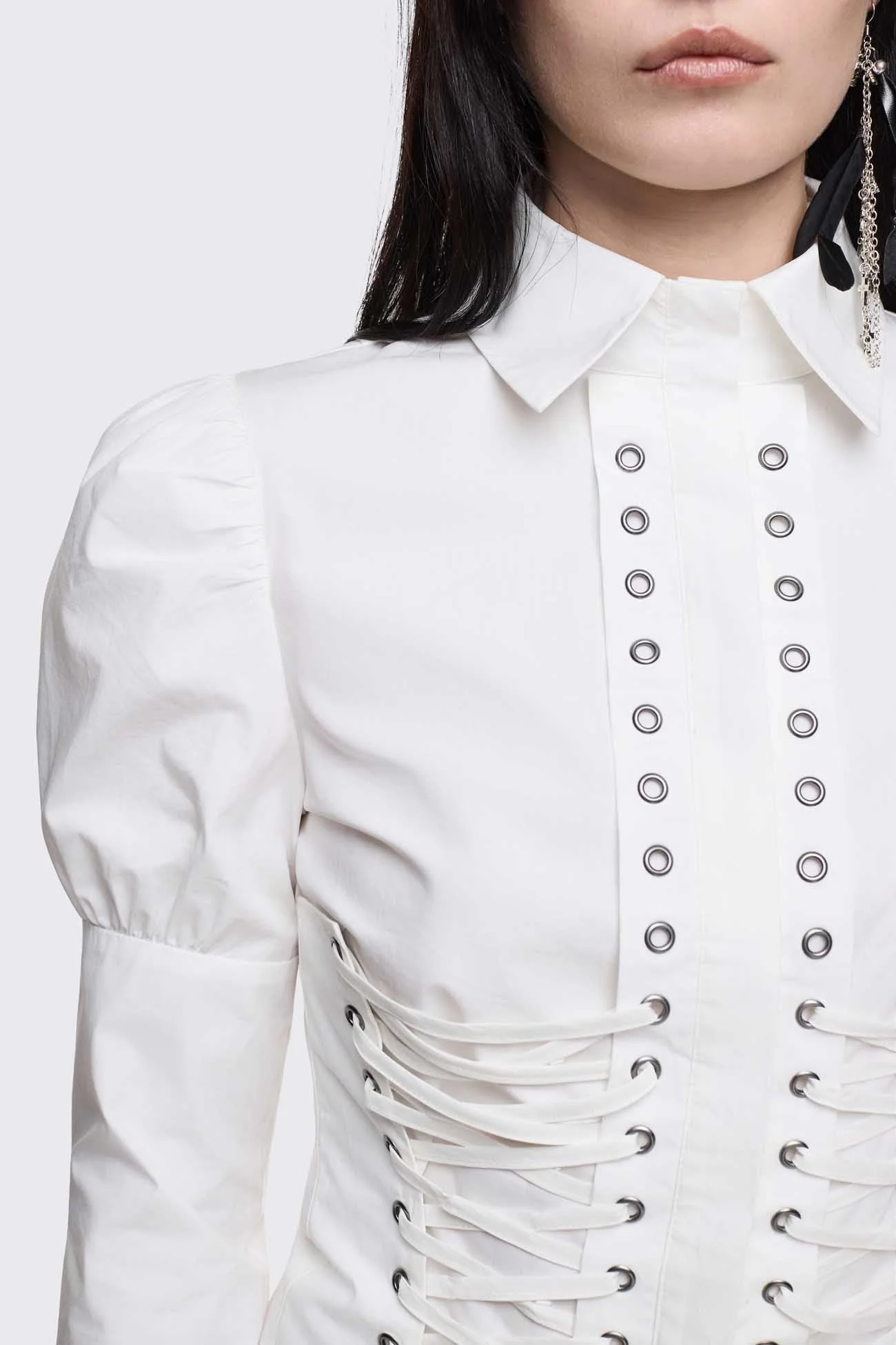 Lithium Lace Up Top - Image 3