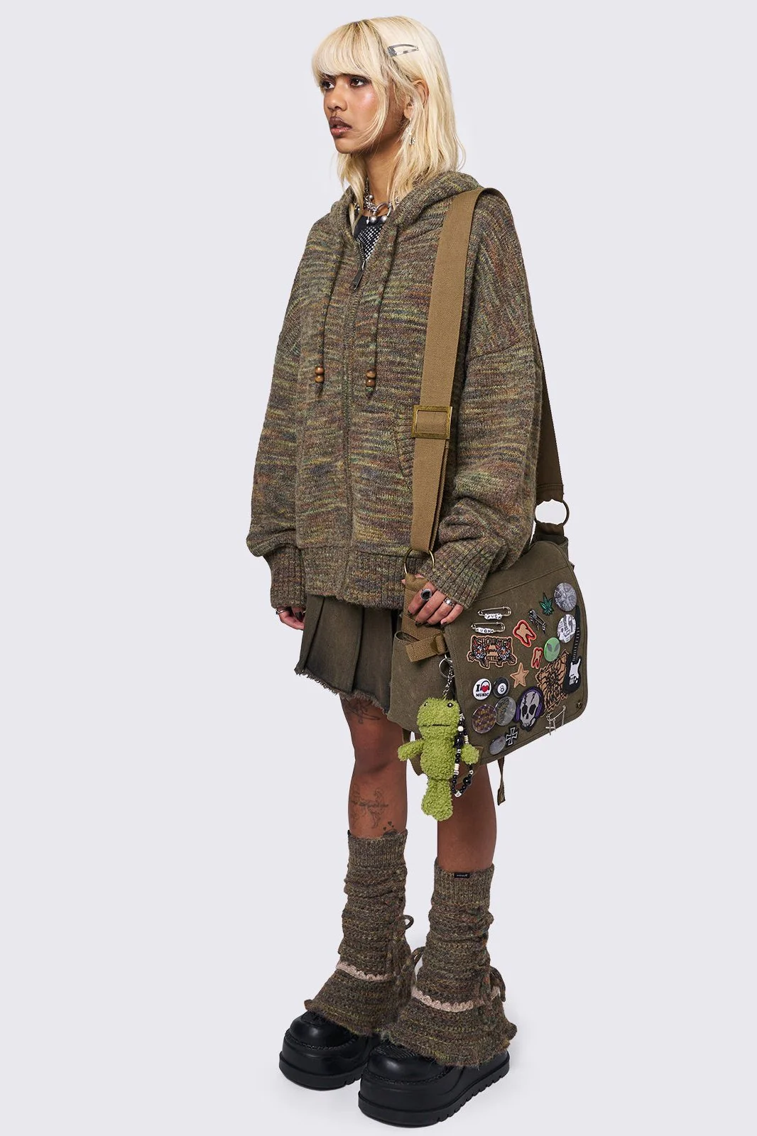 Maple Knitted Zip-Up Hoodie - Image 6