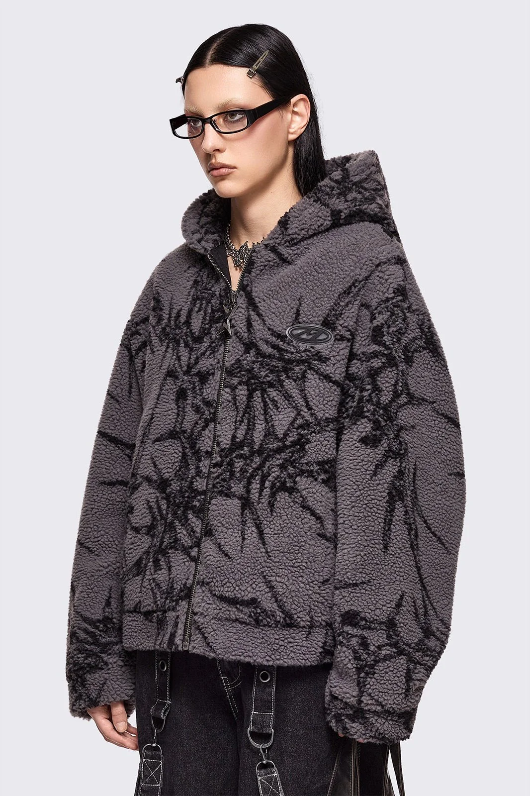 No Mercy Grey Borg Jacket - Image 3