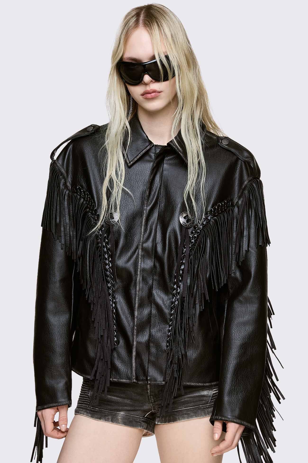 Nomad Biker Jacket - Image 4