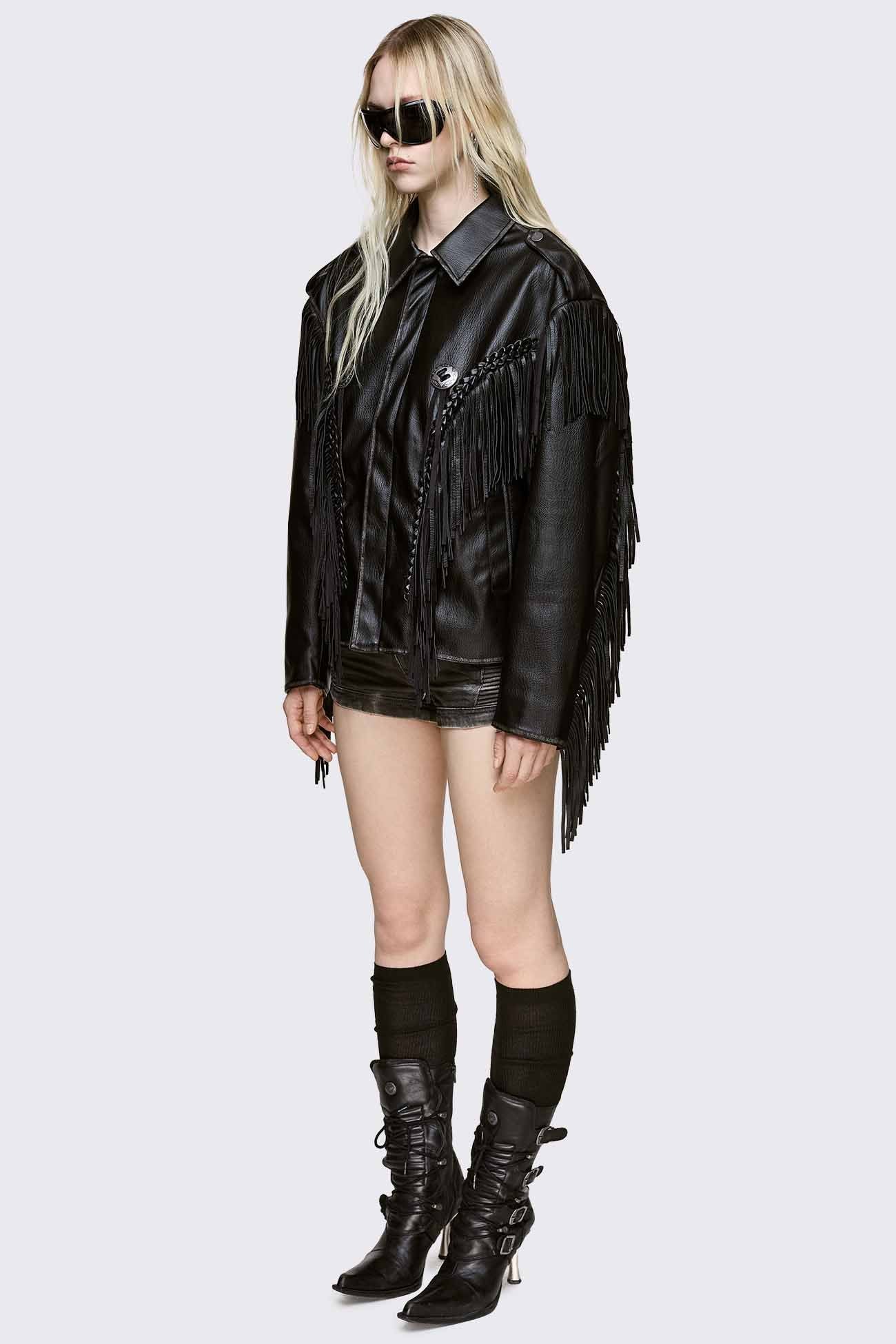 Nomad Biker Jacket - Image 7