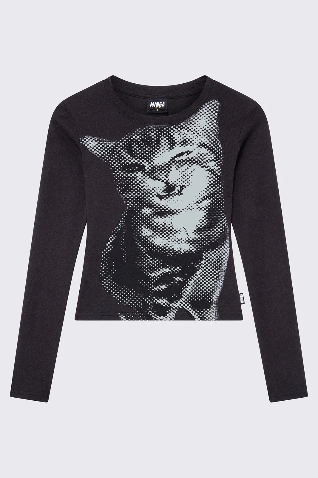 Pixel Kitty Black Top - Image 4