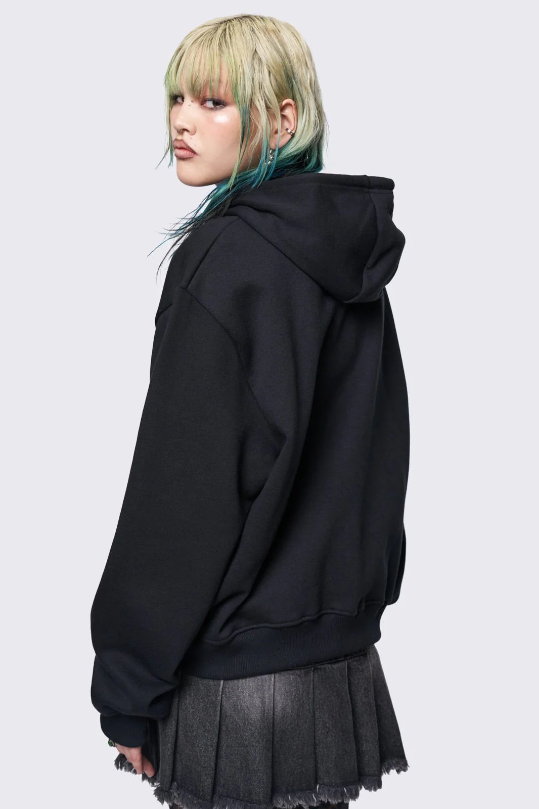 Pixel Kitty Zip Up Hoodie - Image 4