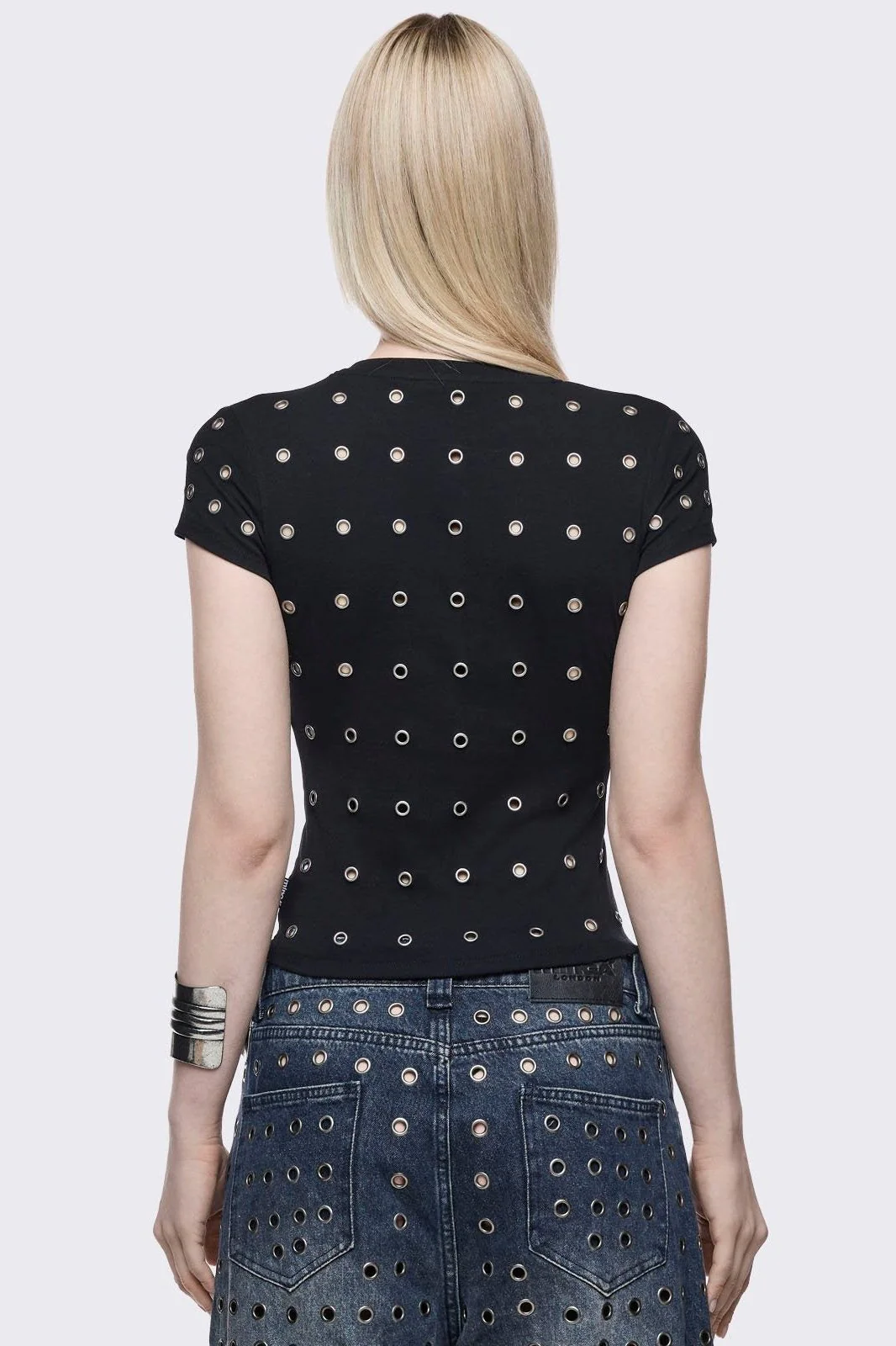Rogue Black Baby Tee - Image 4