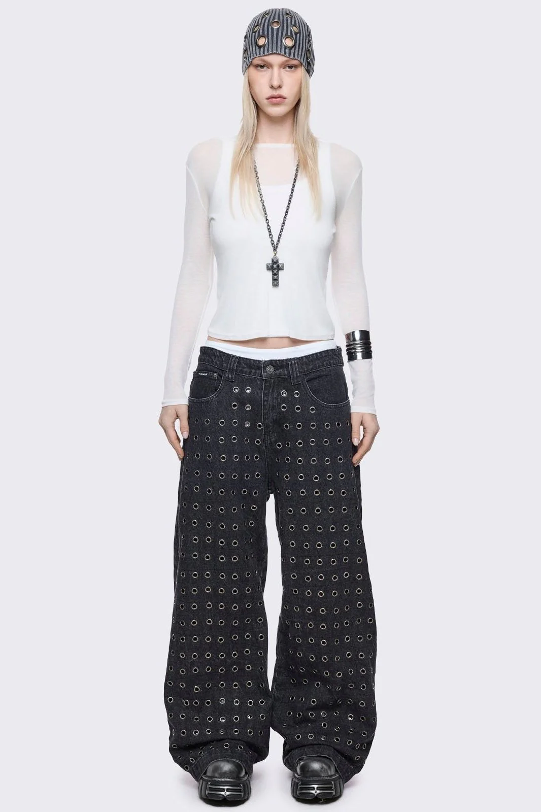 Rogue Black Baggy Jeans - Image 4