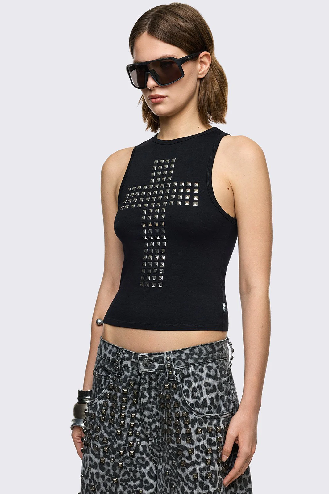 Salvation Slashed Vest Top - Image 4