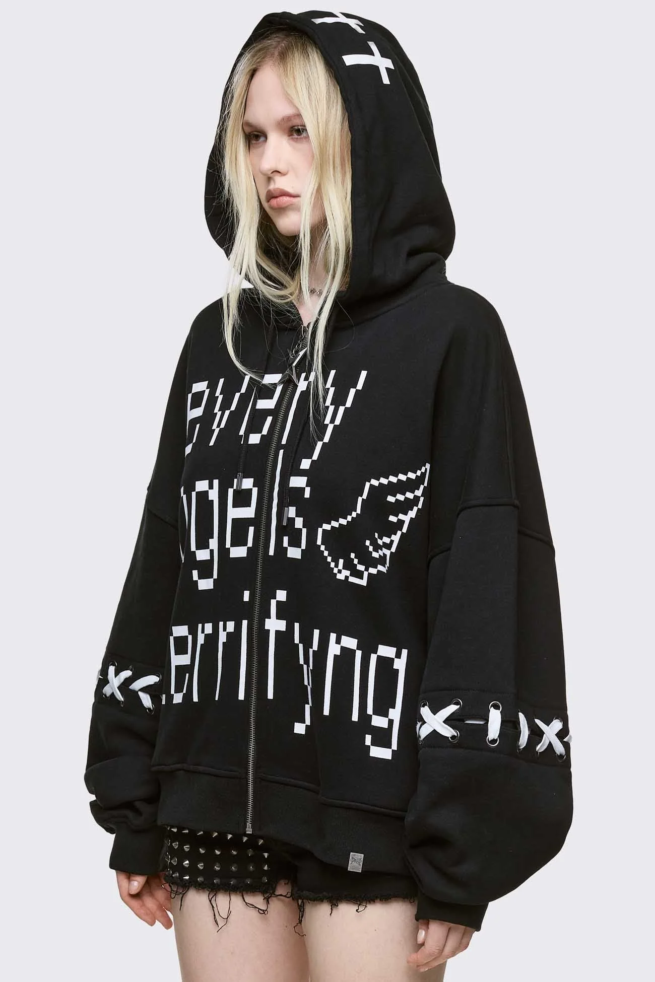 Terrifying Angels Zip Up Hoodie - Image 4