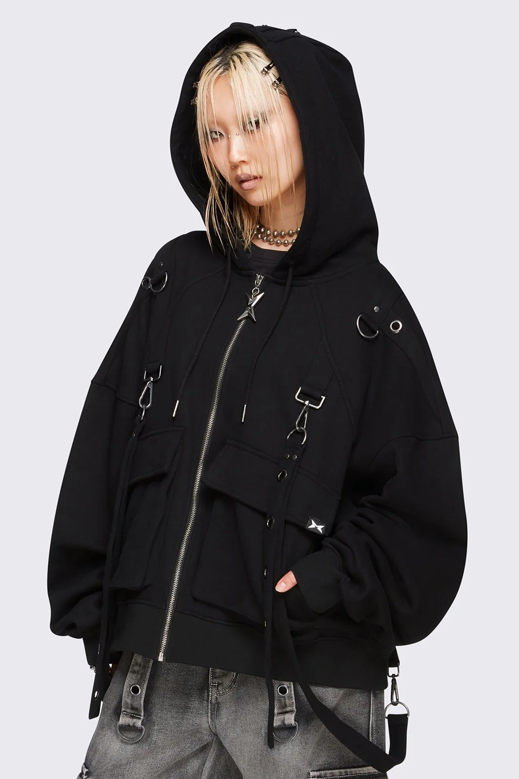 Trek Zip Up Hoodie - Image 2