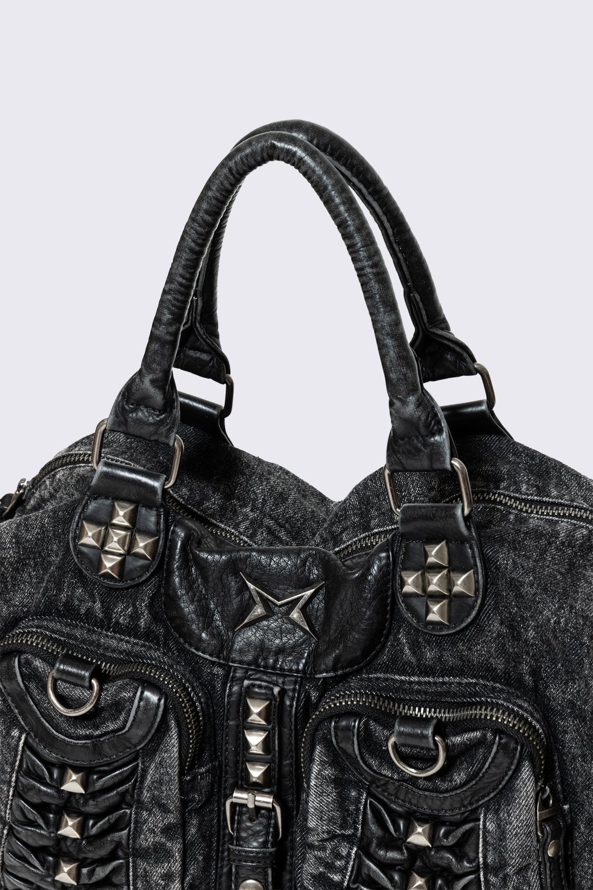Vicious Denim Shoulder Bag - Image 3