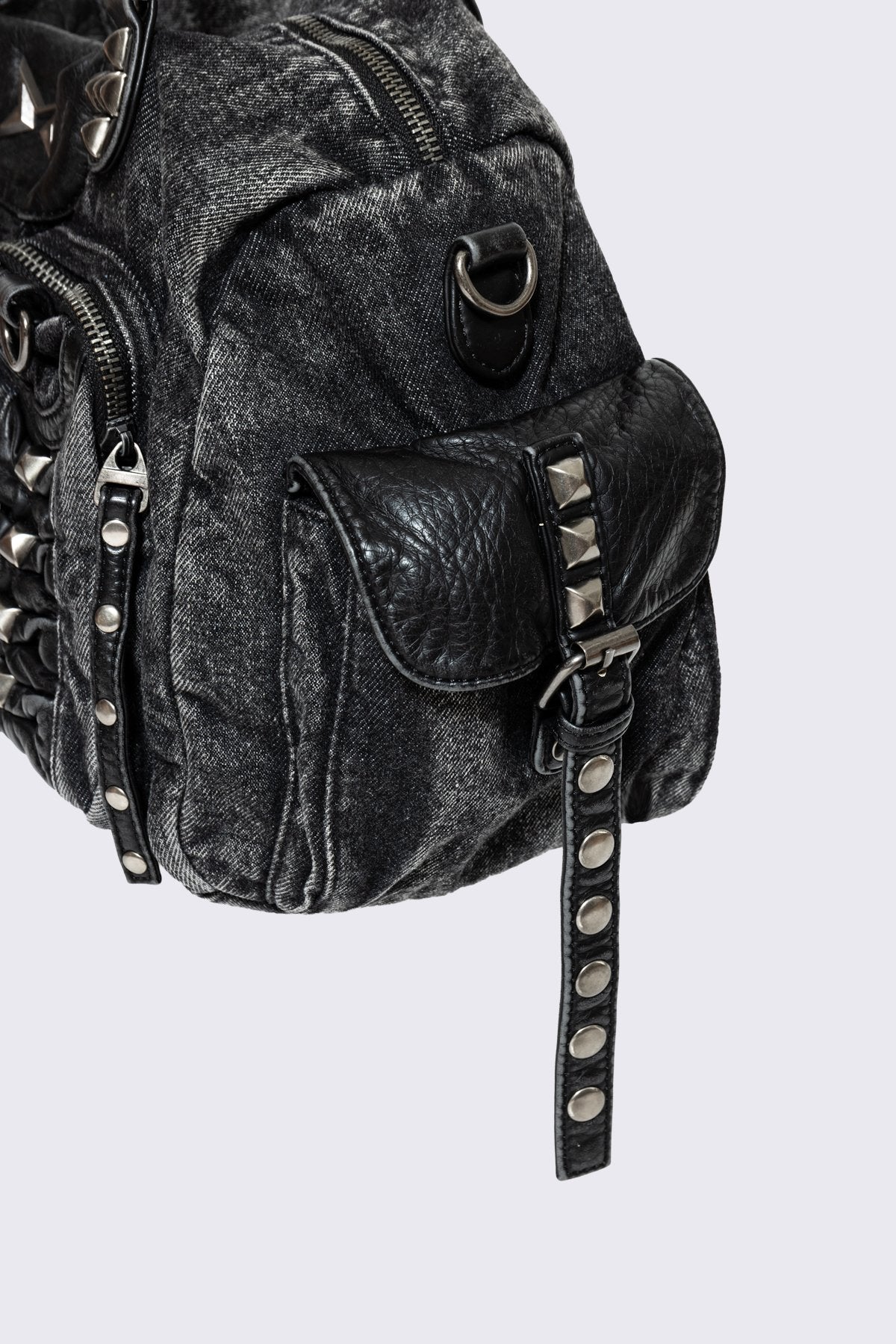 Vicious Denim Shoulder Bag - Image 5