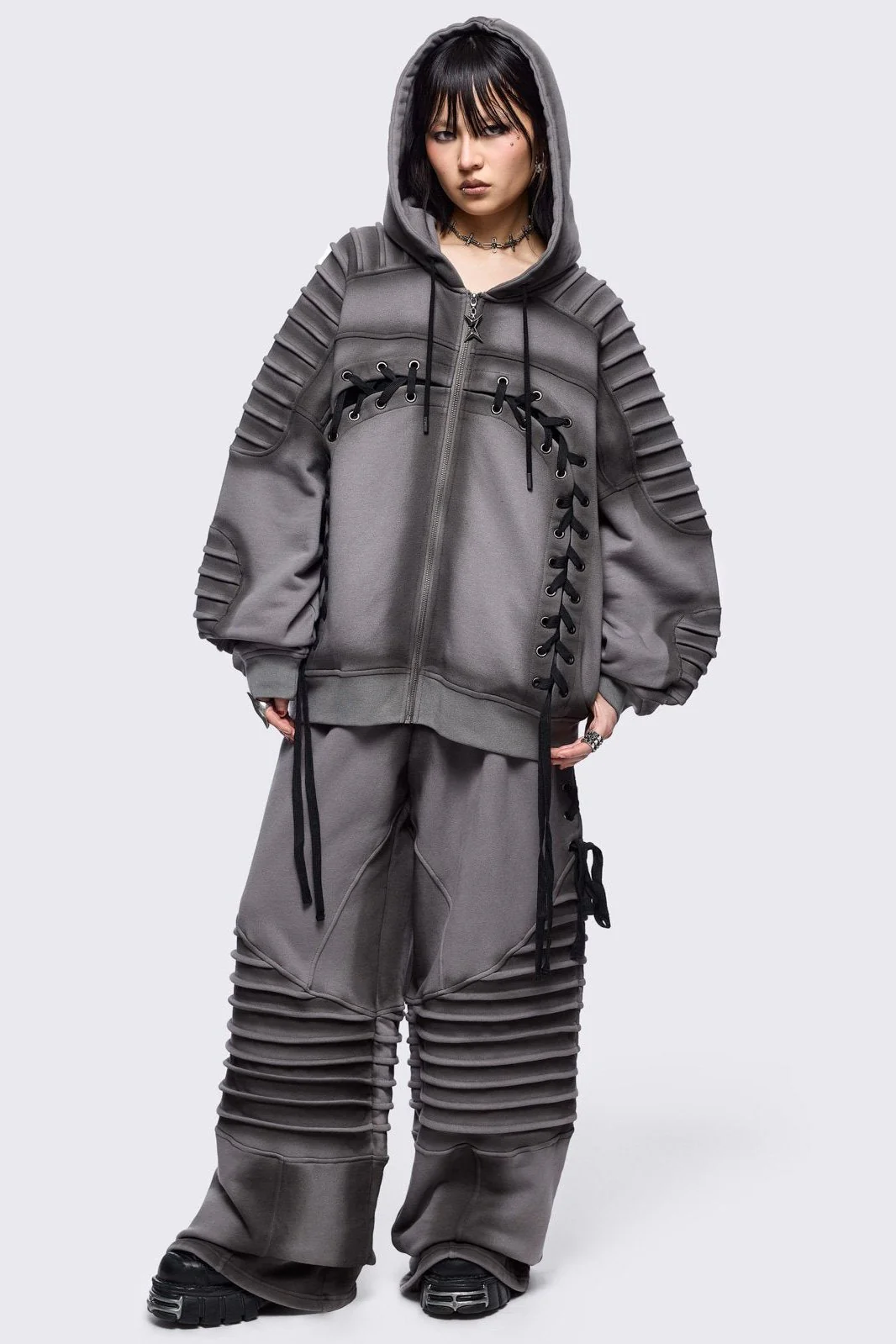 Vyre Grey Sweatpants - Image 2