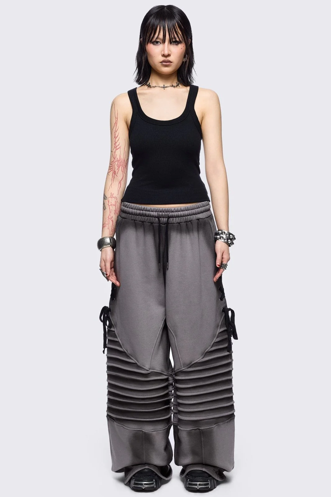 Vyre Grey Sweatpants - Image 4