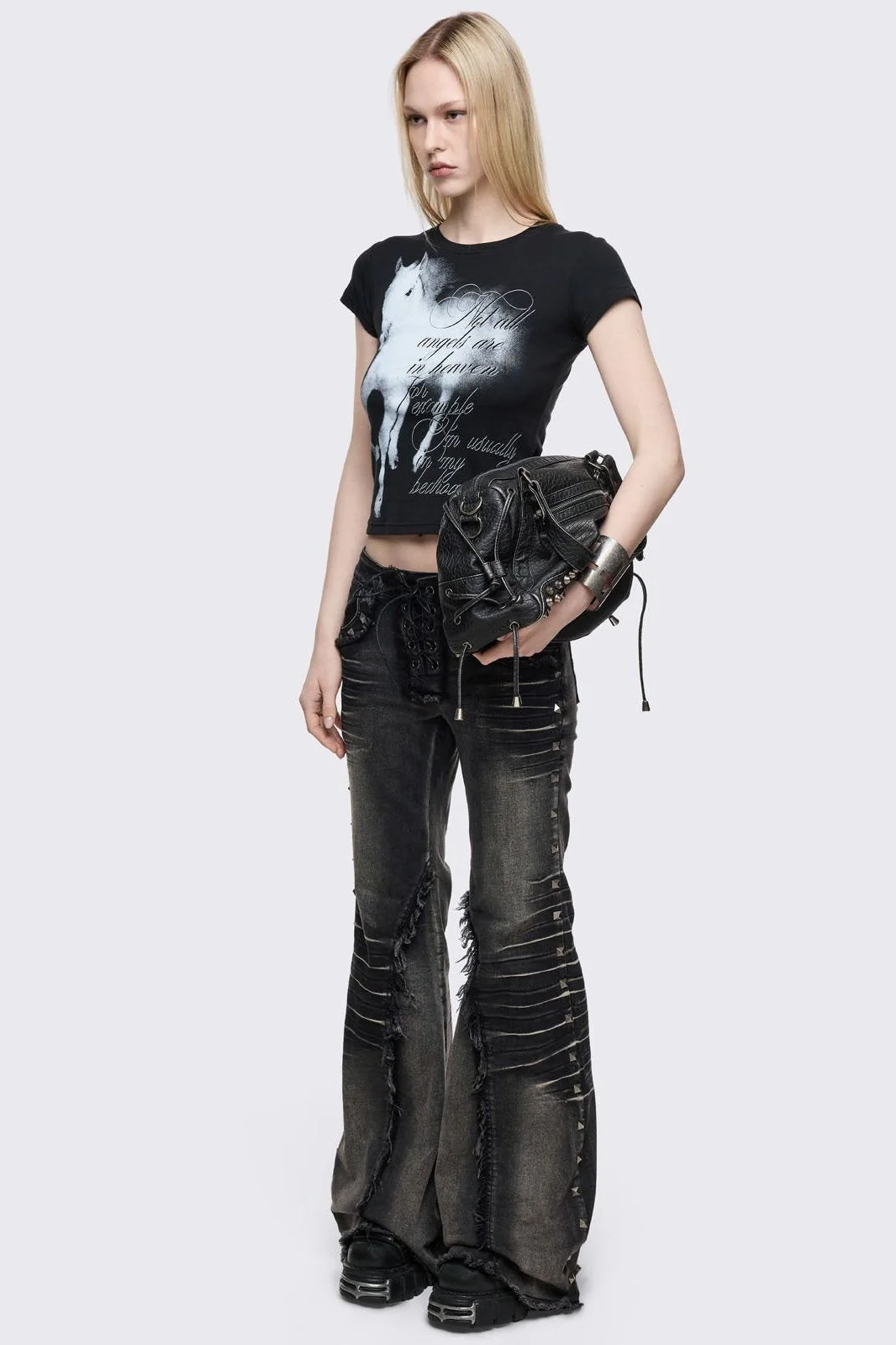 Wingless Angel Baby Tee - Image 6
