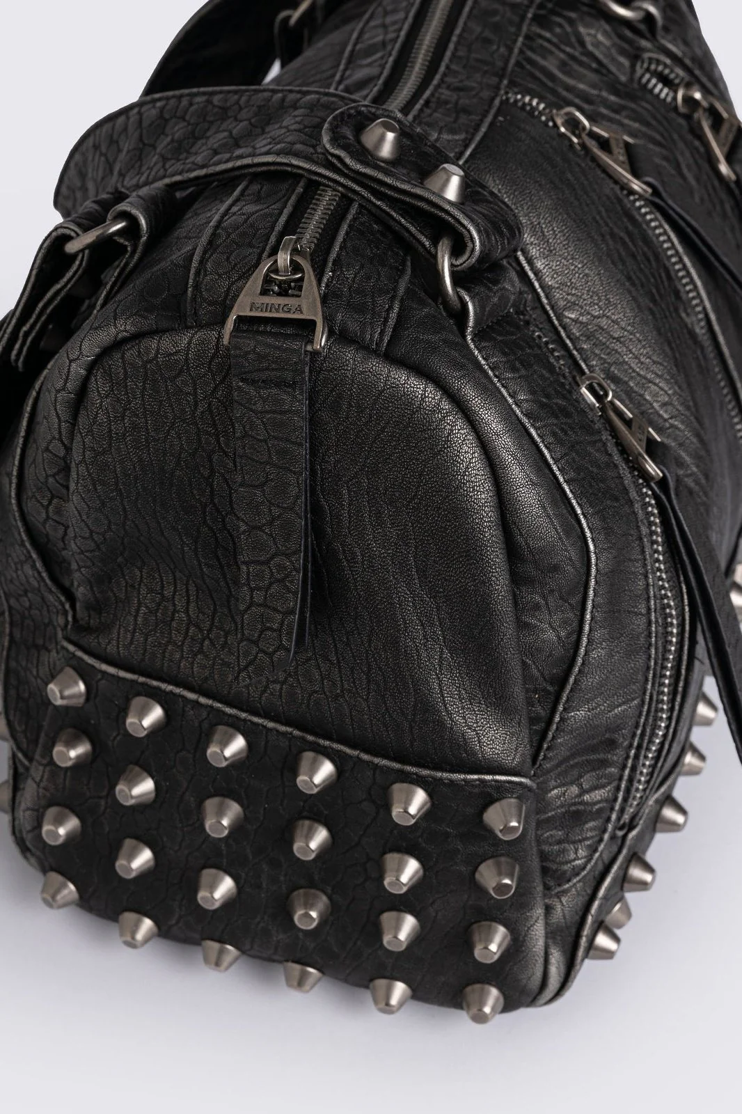 Xena Vegan Leather Shoulder Bag - Image 3