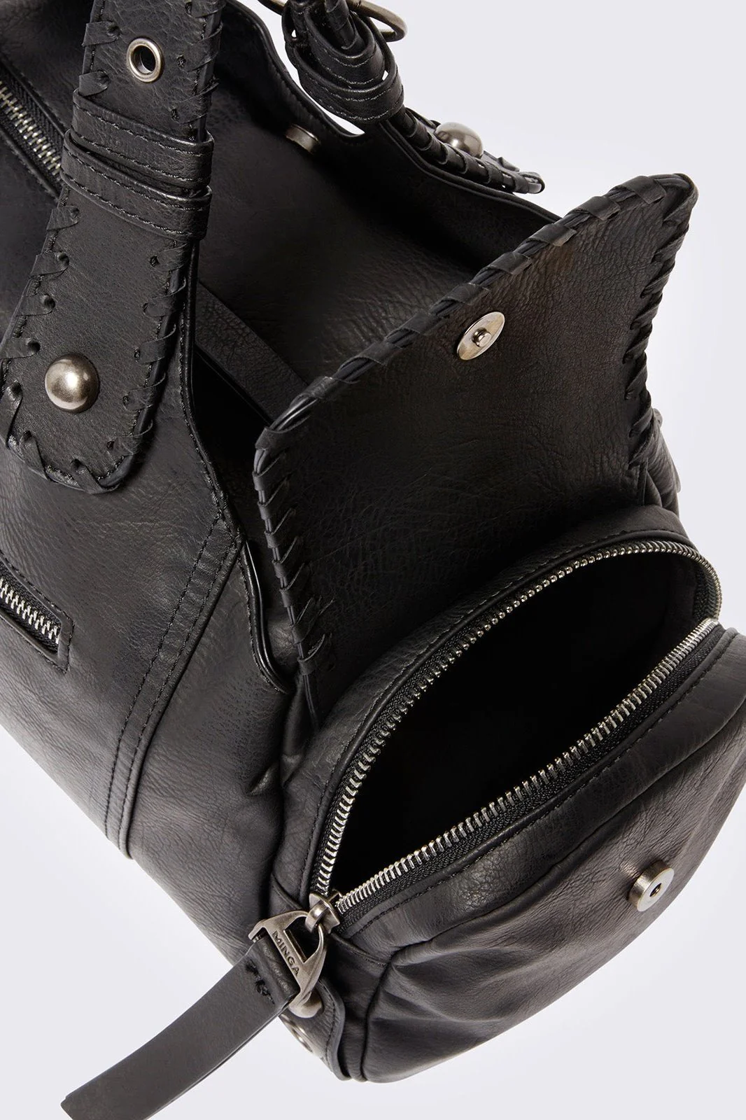 Xyra Vegan Leather Shoulder Bag - Image 4